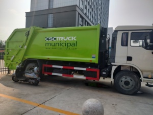 Camión de Transporte de Basura con Compactador Shacman L3000 - Product Image 6