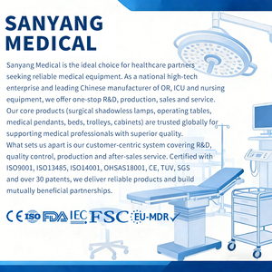 Lampe chirurgicale mobile à tête unique sans ombre, lampe d'opération LED portable sur roulettes pour clinique, cabinet <span class=keywords><strong>dentaire</strong></span> et salle d'urgence - Product Image 5