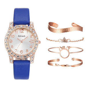 Simple nouvelle mode Amadi décontracté femmes étudiant montre à Quartz numérique Bracelet exquis bracelet en cuir boîtier en alliage pour cadeau - Product Image 2