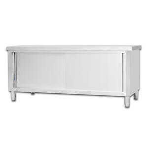 Mesas <span class=keywords><strong>de</strong></span> Preparación <span class=keywords><strong>de</strong></span> Alimentos <span class=keywords><strong>de</strong></span> Acero Inoxidable Personalizadas con Fregaderos, Cajones y <span class=keywords><strong>Armarios</strong></span> para Cocinas Profesionales - Product Image 3