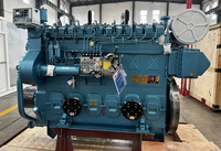 SCDC Weichai CW6200 Serie 750rpm 900rpm 1000rpm Wassergekühlter Schiffsdieselmotor für Patrouillenboote und Flussfahrzeuge