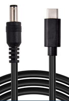 5V 2A 3A Typ C Stecker auf DC 5,5mm x 2,1 2,5mm Stecker Verlängerung kabel