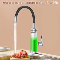 Robinet d'eau chaude sans réservoir électrique avec chauffage rapide et économie d'énergie, télécommande incluse, pour hôtels et usage domestique