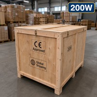 Machine de nettoyage au laser pulsé de 200 W avec batterie amovible, nettoyeur de rouille au laser à fibre portable pour l'entretien extérieur