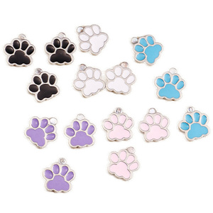 WEGOODZF DIY Breloques Bijoux Multicolores en Alliage Patte de Chat Mignonne pour Bracelets, Boucles d'Oreilles et Chaussures – 4 Saisons - Product Image 1