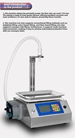 Machine de remplissage liquide à pompe péristaltique de petite taille CSY-7500, machine de dosage quantitatif de liquide pour parfum, huile essentielle, colle, essence