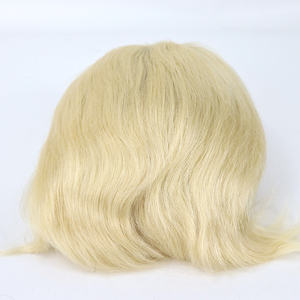 Prothèse capillaire personnalisée <span class=keywords><strong>pour</strong></span> <span class=keywords><strong>homme</strong></span>, contour frontal AA, base en PU durable et en dentelle mono respirante, système capillaire en cheveux humains <span class=keywords><strong>pour</strong></span> <span class=keywords><strong>homme</strong></span> - Product Image 3