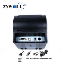 Fabricant ZYWELL 80mm imprimante de reçus thermique pos usb lan impresora trmica imprimante de billets