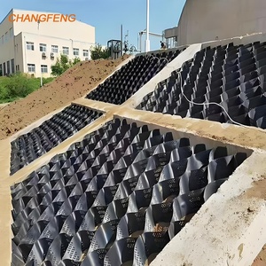 Géocell HDPE Changfeng à haute résistance à la traction, écologique, garantie 5 ans, utilisation extérieure, mur de soutènement, allée, pavage de gravier, route - Product Image 6