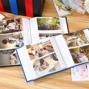 Album photo en polyuréthane PU de 6 pouces, reliure parfaite, 200/<span class=keywords><strong>300</strong></span> pochettes, grande capacité, DIY, album photo 4x6, livre souvenir, vente en gros - Product Image 4