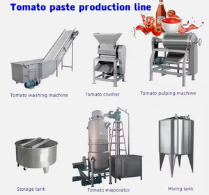 Línea de procesamiento industrial de Pure de tomate y salsa de Frutas/Maquina para hacer de tomate ketchup - Product Image 2