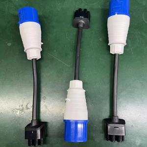 Nouvel adaptateur de voyage SYX3 Gen2 UMC Tesla SCHUKO UK Italie Bleu 13A 16A 32A pour borne de recharge et convertisseur de cordon de charge 2025 - Product Image 4