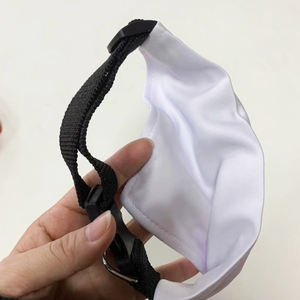 تخفيضات كبيرة فارغة بيضاء التسامي البوليستر الياقات الحيوانات الأليفة مثلث نقل الحرارة ديي الطباعة وشاح الكلب الحيوانات الأليفة - Product Image 6