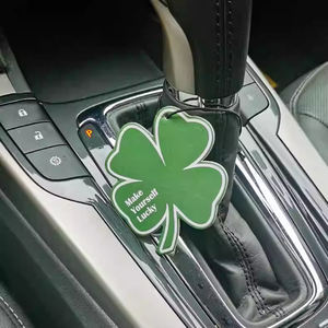 Désodorisant de voiture suspendu Aikun en papier de coton 8*7cm, évaporation naturelle, promotionnel économique, en stock, sac plastique OPP - Product Image 2