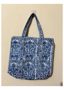 กระเป๋าโท้ทผ้าฝ้ายลายปักสไตล์โบฮีเมียนสำหรับผู้หญิง ลายดอกไม้ ปิดแบบเปิด  งานแฮนด์เมด  กระเป๋าสำหรับขายส่ง - Product Image 2