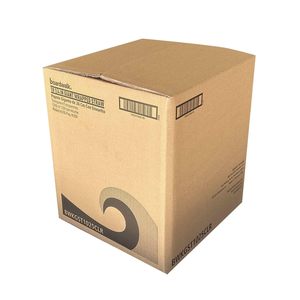 Boardwalk 10.25\" Red Polypropylene Individually Wrapped Giant <b>Drinking</b> <b>Straws</b> Case of 1,200 for Beverages - Product Image 4