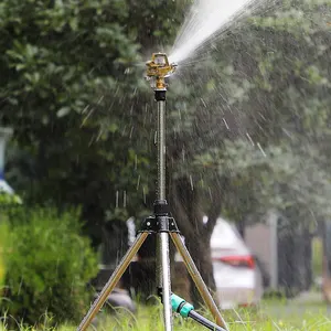 Garden Sprinklers Large Area Coverage Yard Lawnirrig Sprinkler Garden Impact Irrig Sprinkler Irrigation System On Tripod Base