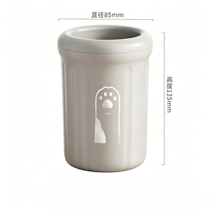 Tazza <span class=keywords><strong>per</strong></span> la pulizia delle zampe del cane, portatile, lavazampe <span class=keywords><strong>per</strong></span> animali domestici, pulizia profonda a 360 gradi, <span class=keywords><strong>lavaggio</strong></span> delle zampe <span class=keywords><strong>per</strong></span> <span class=keywords><strong>cani</strong></span> e gatti, vendita all'ingrosso - Product Image 5