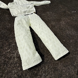 Custom Waterproof <b>Zip</b> <b>up</b> <b>Jackets</b> and Nylon Pants Set Windbreaker Tracksuit 100% Polyester Jogging Suit Sweatsuit Windbreaker Set - Product Image 4