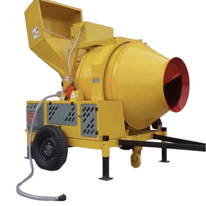 Mezcladora de Concreto de 350L/500L con Motor de Gasolina, Bomba y Garantía de Un Año, Multifuncional para Mezclar Mortero - Product Image 4