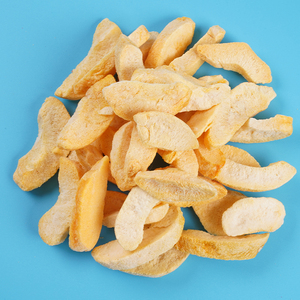 Collations aux fruits lyophilisés Chips de pêche lyophilisées en vrac FD Fruits frais Pêches jaunes douces Tranche de pêche jaune lyophilisée - Product Image 4