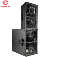 Subwoofer Dual 15 Inch 2000W B30 untuk DJ, Speaker Bass Profesional
