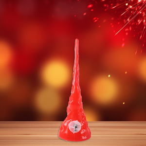 Red Halloween Hat With <b>Lights</b> <b>Battery</b> Powered <b>Indoor</b> Party Prop Costume Accessory - Product Image 1