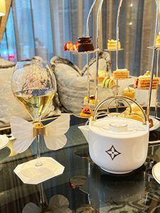 Luxurious Classic Porcelain <b>Coffee</b> <b>Set</b> with Reusable Drink Cups and Saucer <b>Set</b> Wholesale Price for Garden <b>Gift</b> - Product Image 6