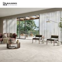 Buildgres Beige Porzellanfliesen 600x600mm 10/20mm Dick Modernes Design für Außenbereiche Restaurants Freizeitbereiche Verschleißfeste Fliesen