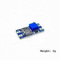 Modul MT3608 DC-DC, konverter penguat catu daya MT3608 meningkatkan Output maksimum 28V 2A
