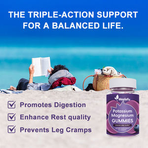 הסיטונאי מותאם אישית אשלגן מגנזיום gummies עם ויטמין c ashwagandha שורש תמצית עבור שריר תמיכה טוב יותר שינה - Product Image 6