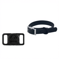 Traceur GPS pour animaux de compagnie Shield Hound Apple IOS 4G, étanche IP67, en plastique, intelligent, type AirTag, autonomie de plus de 20 heures, mini-collier, kit de voyage