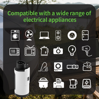 Nouvel adaptateur EV Xundao FM29-V2L-US J1772 V2L 13A 120V 1.5kW, chargeur de voiture portable pour extérieur, prise américaine pour le camping