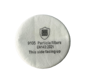 Filtre à particules professionnel haute efficacité pour masque à gaz, pièce de rechange de sécurité pour protection contre la poussière - Product Image 2