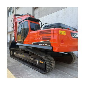 Doosan-Excavadoras de segunda mano, excavadoras grandes de orugas hidráulicas usadas de 30 toneladas, dx300, Envío Gratis - Product Image 2