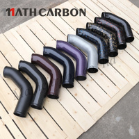 Tube en fibre de carbone sèche sur mesure Mathcarbon, couleur personnalisée, résistance aux hautes températures, épaisseur personnalisée, logo, 100 % testé, Chine