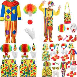 Costume de clown maléfique pour garçons, noir et blanc, pour Halloween, vente chaude - Product Image 2