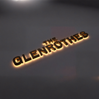 Lettres lumineuses sur mesure à LED avec transformateur, bandes LED, IP65, résistantes aux intempéries, enseignes professionnelles en métal pour devantures de magasins, hôpitaux