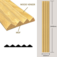 Panneaux muraux rainurés 3D en MDF mélaminé de qualité professionnelle, étanches et anti-moisissures, style européen traditionnel, pour extérieur et salle de sport, garantie 3 ans