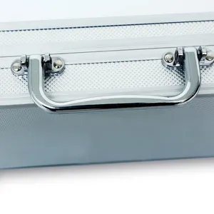 Ucuz fabrika kaynağı fiyat özel alüminyum alet kutuları evrak çantası evrak çantası