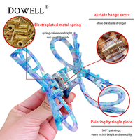 Dowell Sweet Bow Acetate Plate Curly Hair Clip Shark Slip pour attacher les cheveux à l'arrière de la tête