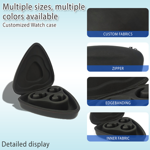 Étui de rangement pour montres portable personnalisable en EVA 2025, étanche, résistant aux rayures, organisateur multi-montres pour les voyages et l'extérieur - Product Image 3