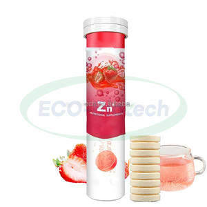 Compresse di Ausreson effervescenti vitamina C 1000mg e zinco 10mg compresse multivitaminiche zinco effervescente compressa - Product Image 2