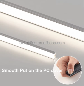 1 م 2 م 3 م الألومنيوم الشخصي PC قناة البثق ألو بروفيل الجص سقف السكن دريوال أدى الشخصي الشخصي لمصابيح الشريط أدى - Product Image 4