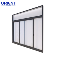 Ventana Corredera de Aluminio con Rotura de Puente Térmico, Minimalista, Lineal, Resistente a Huracanes, Insonorizada, Gran Ventilación, Vidrio Aislante, para Zonas Costeras