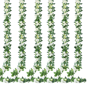 Promotion de Noël : Rose grimpante Jasmine avec fleurs Laxa Bud, fausses roses Sharon Grape pour pergolas, rose grimpante Jasmine - Product Image 1
