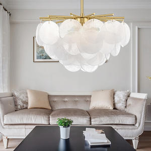 Lustre moderne de luxe en forme de branche d'arbre en verre pour salon chambre à coucher hôtel lampe éclairage boule de verre luminaires lustre LED - Product Image 5