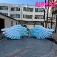 Ailes d'ange gonflables DIY pour la décoration et l'affichage sur scène, ailes gonflables pour les événements de défilé