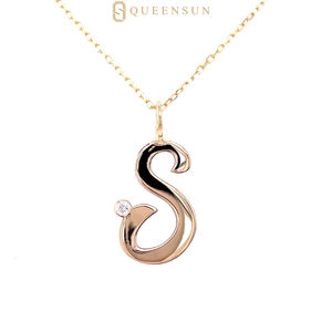 Collana Tennis Choker in Oro 10k 14k e Platino con Diamanti Sintetici - Gioiello con Catena a Stazione Completa con Zirconi Cubici Taglio Rotondo per Donna Regalo - Product Image 1