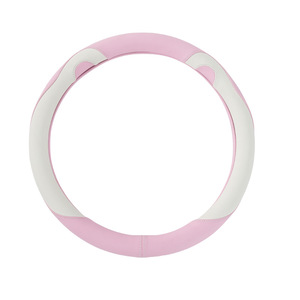 Housse de volant en cuir 38 cm, oreilles d'ours de dessin animé, antidérapante, universelle, adaptée aux quatre saisons - Product Image 3